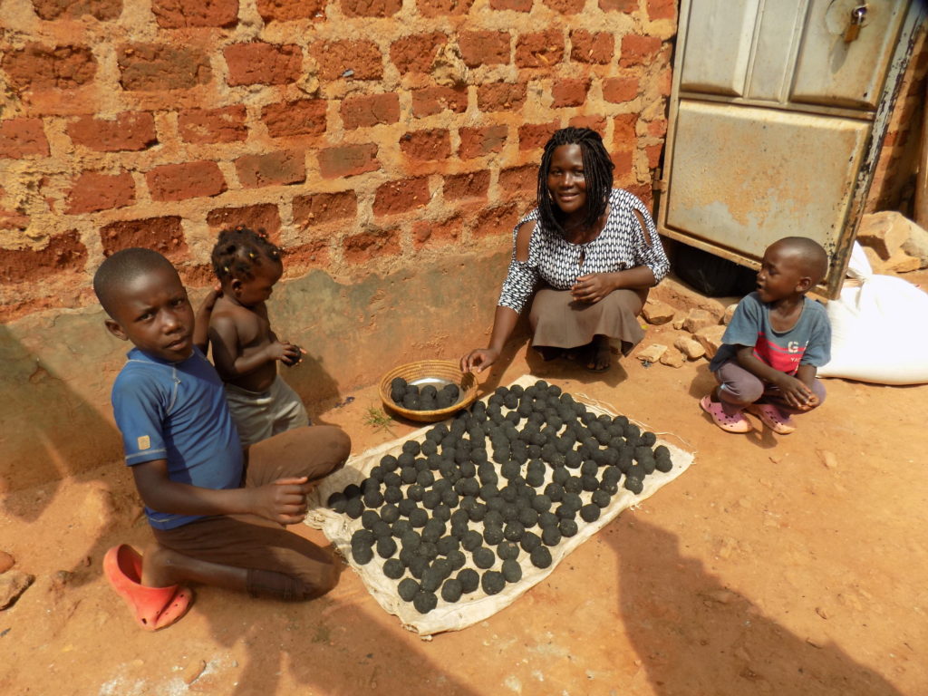 Charcoal briquettes, Uganda Gifts with a Difference